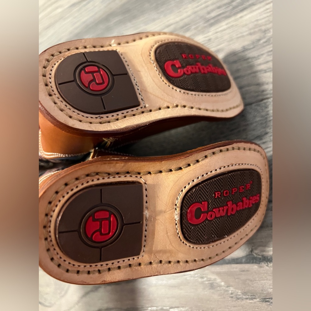 Roper baby cowboy shoes - Picture 3 of 4